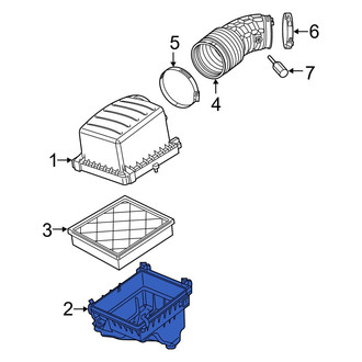 Dodge OE - Lower Air Filter Housing