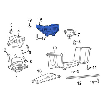 Dodge OE - Clutch Flywheel Cover