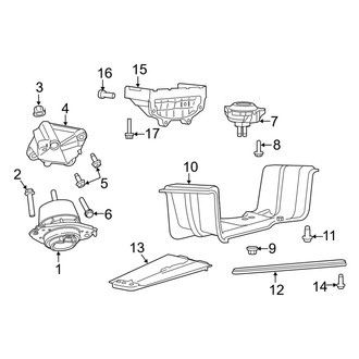 Dodge OE - Engine & Transmission Mounting (6.4L)