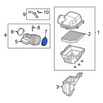 Dodge OE - Engine Air Duct Clamp
