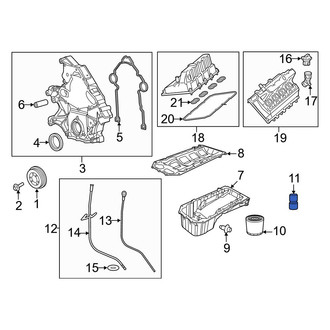 Dodge OE - Engine Oil Filter Adapter