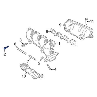 Dodge OE - Exhaust Manifold Bolt