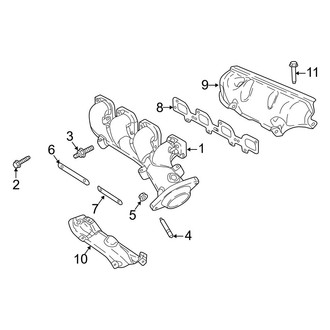 Dodge OE - Exhaust System - Exhaust Manifold