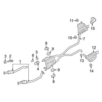 Dodge OE - Exhaust System - Exhaust Components