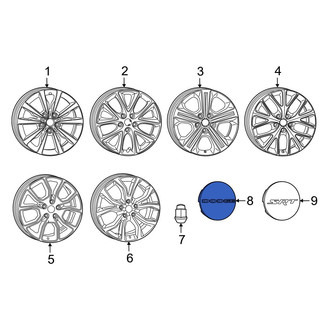 Dodge OE - Wheel Cap