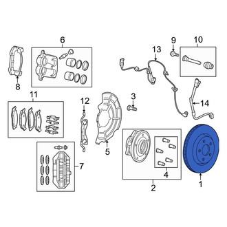 Dodge OE - Front Disc Brake Rotor