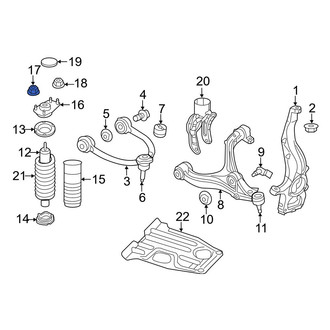 Dodge OE - Suspension Strut Mount Nut