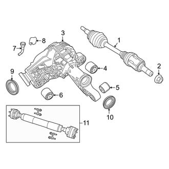 Dodge OE - Front Suspension - Front Axle & Carrier