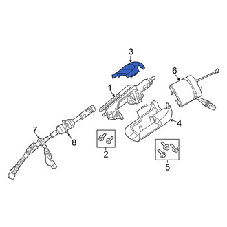 Dodge OE - Upper Steering Column Cover