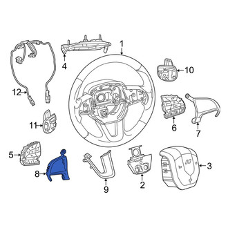 Dodge OE - Left Steering Wheel Trim