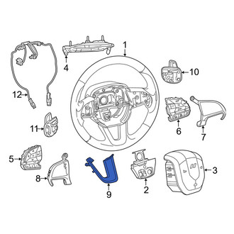 Dodge OE - Lower Steering Wheel Trim