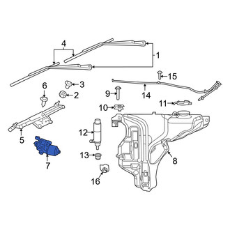 Dodge OE - Wiper Motor