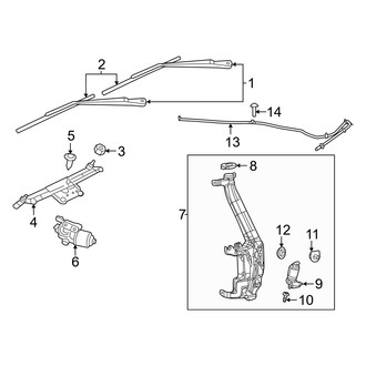 Dodge OE - Windshield - Wiper & Washer Components