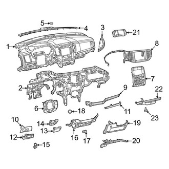 Dodge OE - Instrument Panel Components