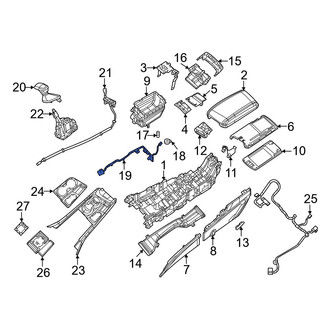 Dodge OE - Front Console Wiring Harness