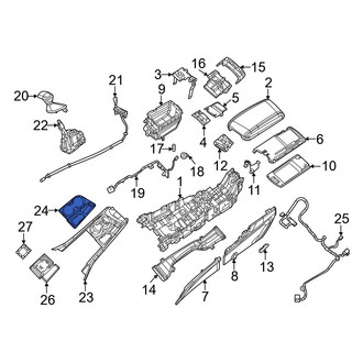 Dodge OE - Front Left Forward Console Panel
