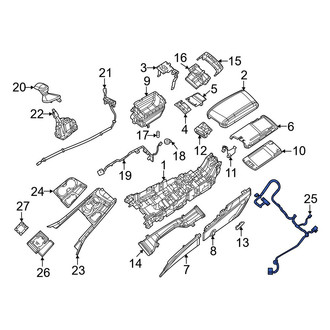Dodge OE - Front Console Wiring Harness