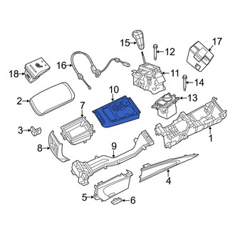 Dodge OE - Front Right Forward Console Panel
