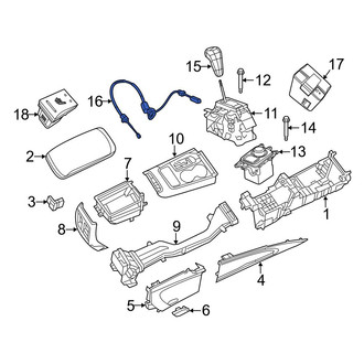 Dodge OE - Upper Automatic Transmission Shifter Cable