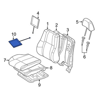 Dodge OE - Front Lower Seat Heater Pad