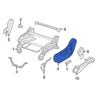 Dodge OE - Front Left Inner Seat Trim Panel