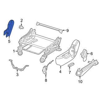Dodge OE - Front Left Outer Seat Trim Panel