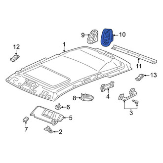 Dodge OE - Outer Coat Hook Bracket