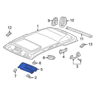 Dodge OE - Left Sun Visor
