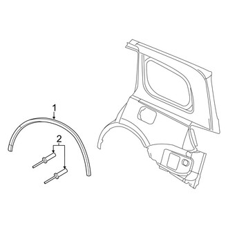 Dodge OE - Quarter Panel - Exterior Trim
