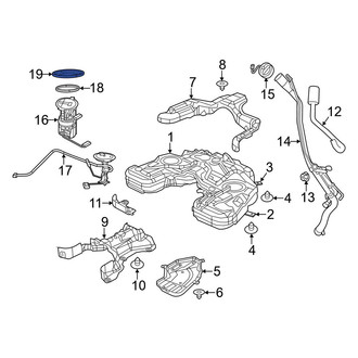 Dodge OE - Fuel Tank Lock Ring