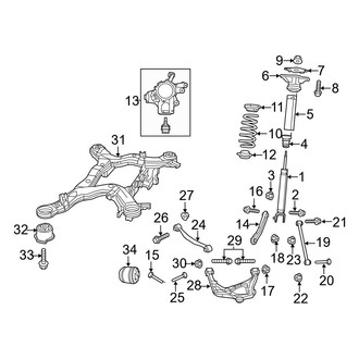 Dodge OE - Rear Suspension - Suspension Components