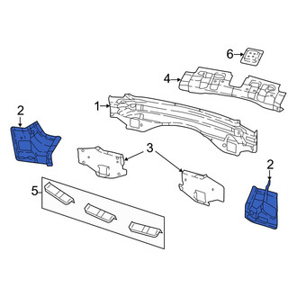 Dodge OE - Right Body D-Pillar Reinforcement