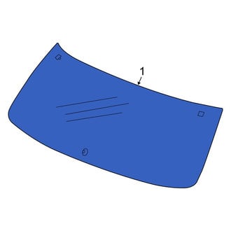 Dodge OE - Rear Liftgate Glass
