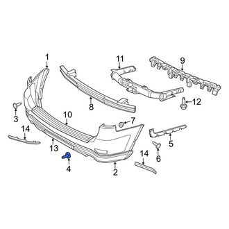 Dodge OE - Spoiler Clip