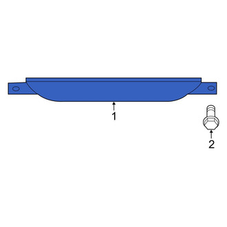 Dodge OE - Rear Center High Mount Stop Light