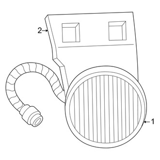 Dodge OE - Front Lamps - Fog Lamps