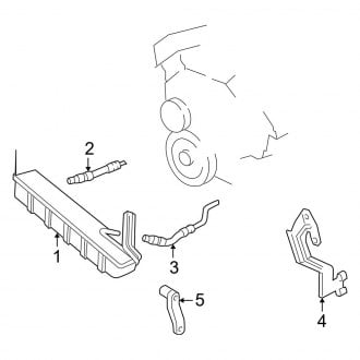 1999 Dodge Durango OEM Transmission Parts | Coolers — CARiD.com