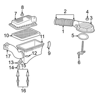 Dodge OE - Engine - Air Intake (5.2L)