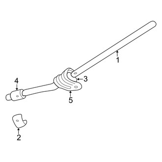 Dodge OE - Front Suspension - Stabilizer Bar & Components (4WD)