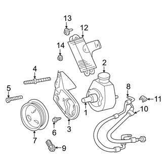 Dodge OE - Steering Gear & Linkage - Pump & Hoses (RWD)