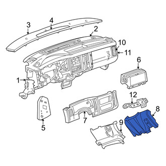 Dodge OE - Instrument Panel Knee Bolster