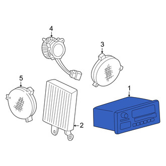Dodge OE - Radio Control Unit
