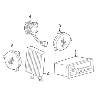 Dodge OE - Instrument Panel - Sound System