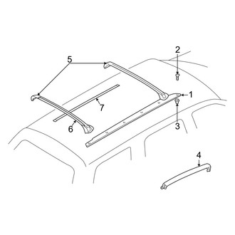 Dodge OE - Roof - Luggage Carrier