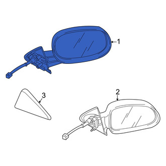 Dodge OE - Front Right Door Mirror