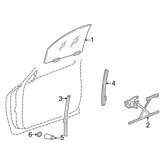 Dodge OE - Front Door - Glass & Hardware