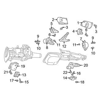 Dodge OE - Engine & Transmission Mounting (4.7L)