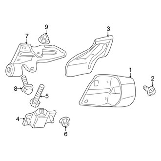 Dodge OE - Engine & Transmission Mounting (5.2L)