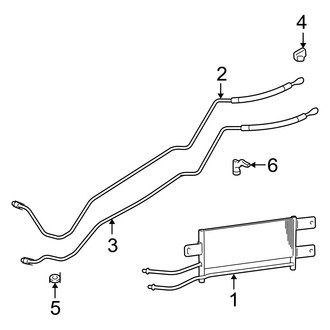 Dodge OE - Cooling - Trans Oil Cooler (2500 / 3500 5.7L)
