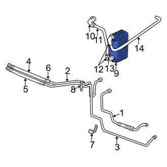 Dodge OE - Automatic Transmission Oil Cooler